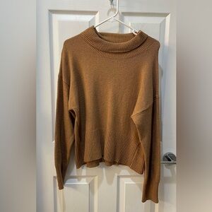 a new day Cozy Brown Cowl Neck Sweater